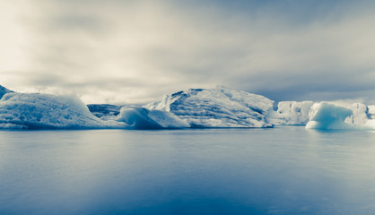iceberg in ice lagoon - Jokulsarlon, Iceland © luchschenF