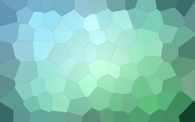 Illustration of blue and yellow colorful Big Hexagon   background.