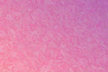 Abstract illustration of Pearly purple and parrot pink Impasto with large brush strokes background, digitally generated.