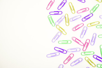 colorful clip. Normal pattern. カラフルなクリップ。　ノーマルパターン