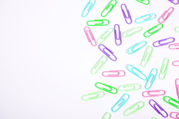 colorful clip. Normal pattern. カラフルなクリップ。　ノーマルパターン