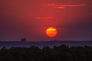sun at Brazil