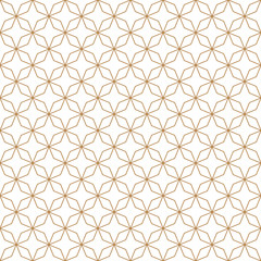 Luxury seamless geometric abstract art line pattern background
