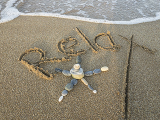 relaxing and creative holiday concept