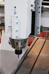 Milling head of woodworking machine.