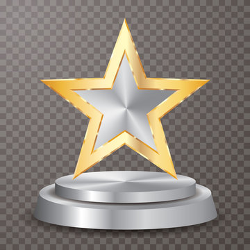 Silver Gold Star Radial