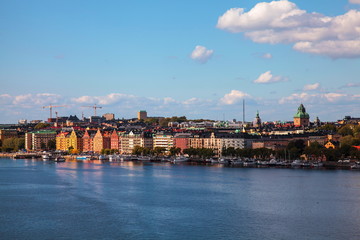 Panorama of Stockholm,Sweden