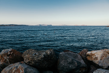 Fototapeta na wymiar Beautiful view on the island of Spetses, Greece