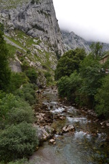 river in mountains