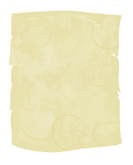 Grunge texture of parchment. Vector design grunge paper texture or background.