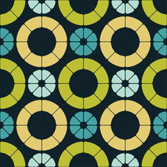 Polka dot seamless pattern. Geometric background. Dots, circles and buttons. Тextile rapport.