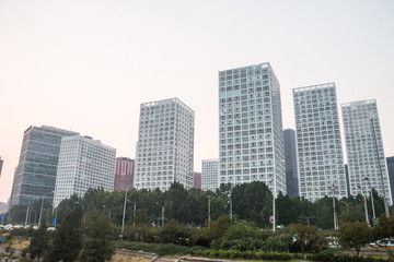 Obraz premium Beijing CBD, China