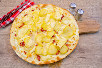 pizza tartiflette