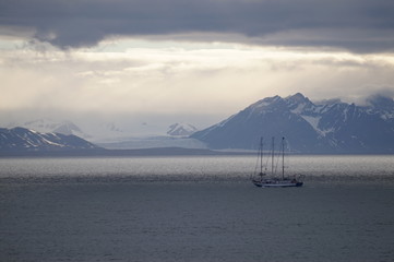 Nature of Svalbard islands