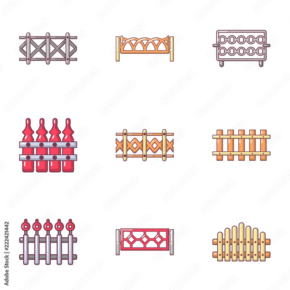 Aufkleber intake icons set. cartoon set of 9 intake vector icons for web isolated on white background