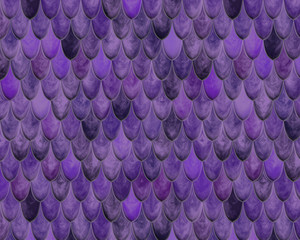 Purple marbled textur mermaid or fish scales, bright trendy summer pattern with reptilian scales, perfect for scrapbooking, wallpaper, greeting cards, stationary or fabric © Sunnydays
