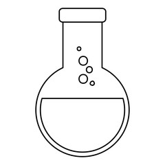 laboratory tube test flask