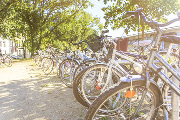 Fahrradparkplatz