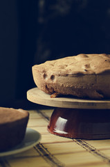 pie on the table