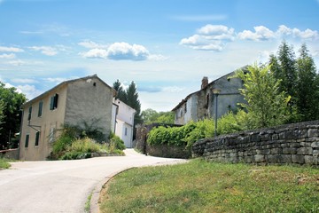 street in Pazin, Croatia