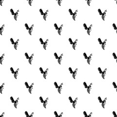 Bee icon. Simple illustration of bee vector icon for web