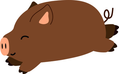 Pig illustration