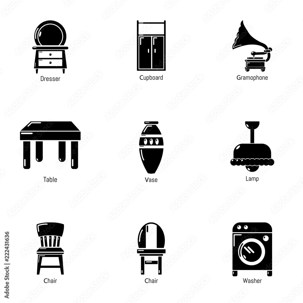 Aufkleber lodge icons set. simple set of 9 lodge vector icons for web isolated on white background