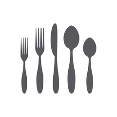 Cutlery icons set