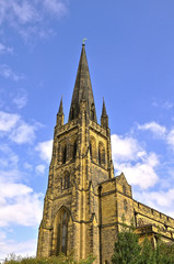 Fototapeta na wymiar Traditional English church
