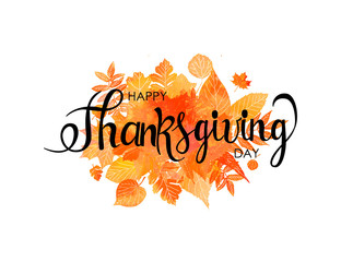 Happy Thanksgiving Day poster