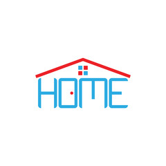 HOME logo design