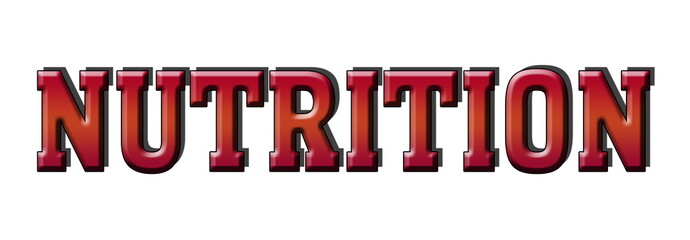 red 3d post stamp logo banner