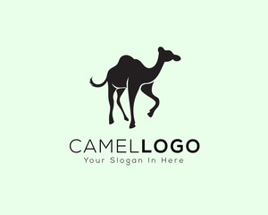 elegant Stand camel logo art