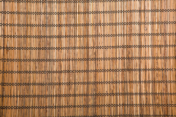 brown bamboo Mat
