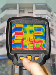 Detecting Heat Loss Outside building Using Infrared Thermal Camera