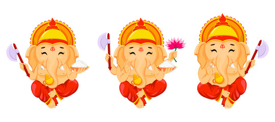 Happy Ganesh Chaturthi greeting card