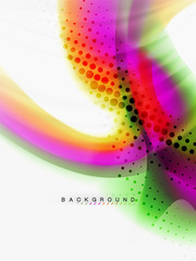 Background abstract fluid colors design