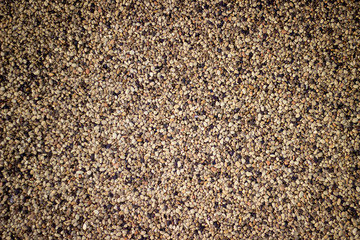a large number of stones as a background