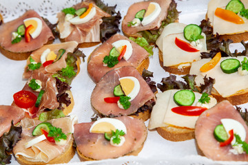 Fingerfood - Belegtes Baguette
