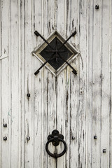 Old metal door knocker