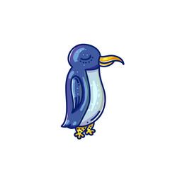 Cartoon penguin bird