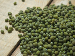 Mung Beans also known as Green Moong, Kacang Hijau, Vigna Radiata