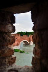 View of Verona from the castle