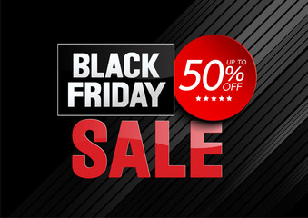 Black Friday Sale. illustration background vector