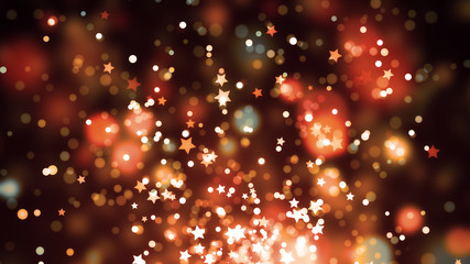 Background with glittering particles which can be used for any fashion, party or celebration...