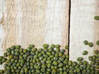 Mung Beans also known as Green Moong, Kacang Hijau, Vigna Radiata