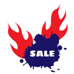 Vector. Hot Sale Discount Vector Template Design