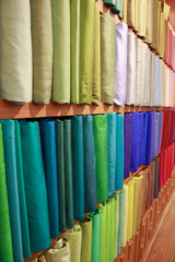 Colorful thai silk