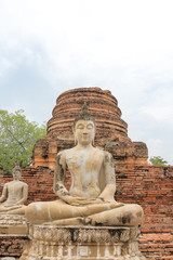 Fototapeta premium Ancient Buddha in Thailand.