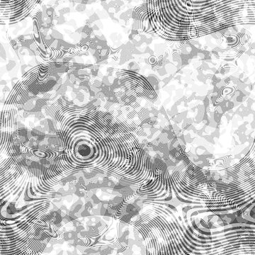 Line art abstraction in black and white colors. Monochromatic texture or background for banners, websites  and your design
